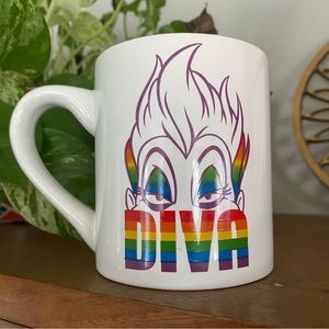 Disney Rainbow Collection Ursula DIVA Coffee Mug